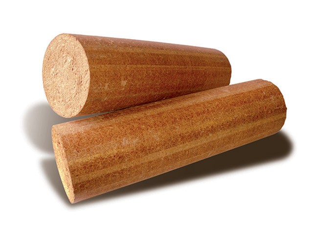 Bûche bois densifié FlamObûches – Palette de 96 sacs de 5 bûches - Livré et rangé chez vous