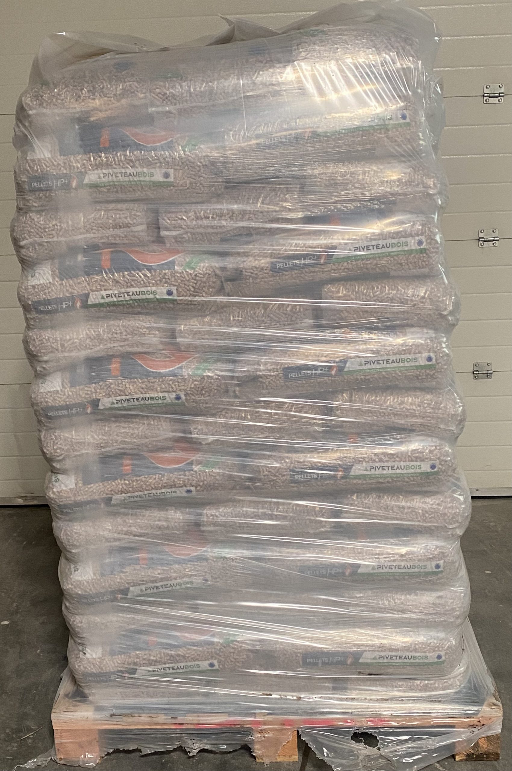 Palette de pellets Piveteau 104 sacs de 10kg- Granules Au Poêle